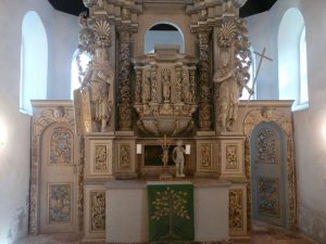 Kanzelaltarsanierung in Hobeck, Sachsen-Anhalt